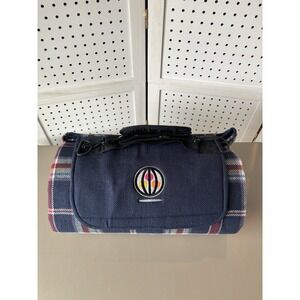 Picnic Plus Mega Mat Plaid Blanket Waterproof 62x75 Outdoor Carry Strap Roll Up